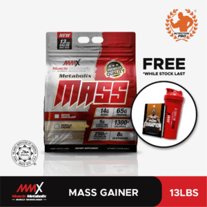 MMX Metabolix Mass Gainer 13LBS(Free Shaker and Ebook while stock last)