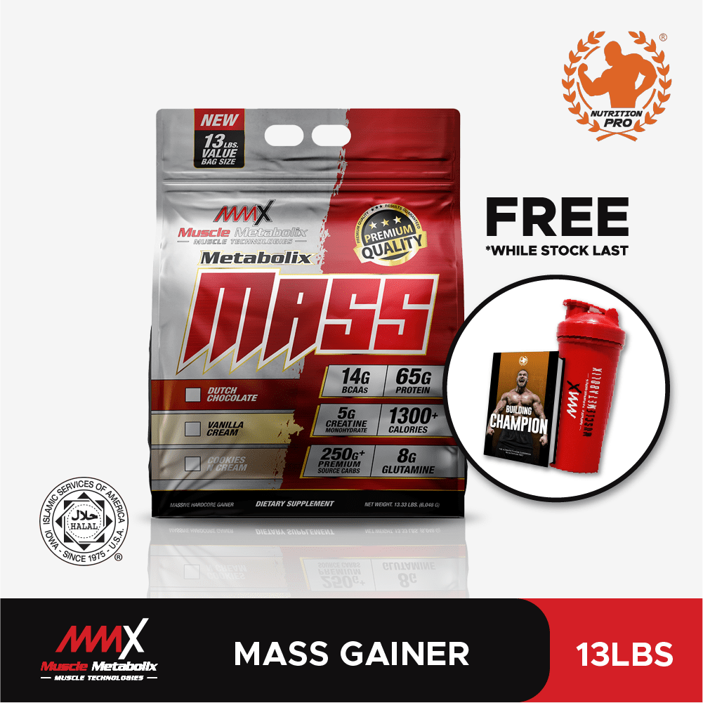 MMX Metabolix Mass Gainer 13LBS(Free Sha...